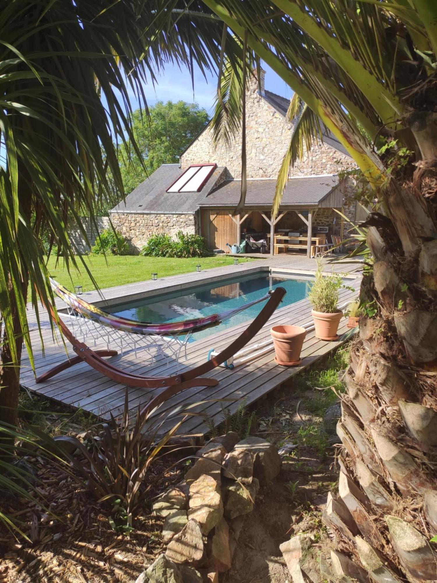 Appartamento La petite Hautière Maison 2 personnes Plouer sur Rance avec piscine Esterno foto